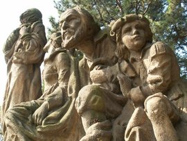 Praha Bílkova socha